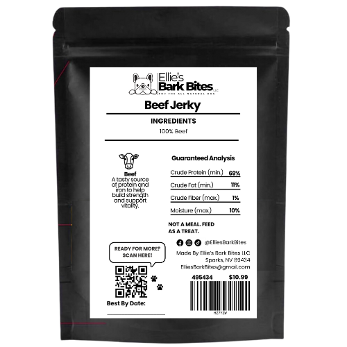 Grass Fed Beef Jerky Dog & Cat Treats
