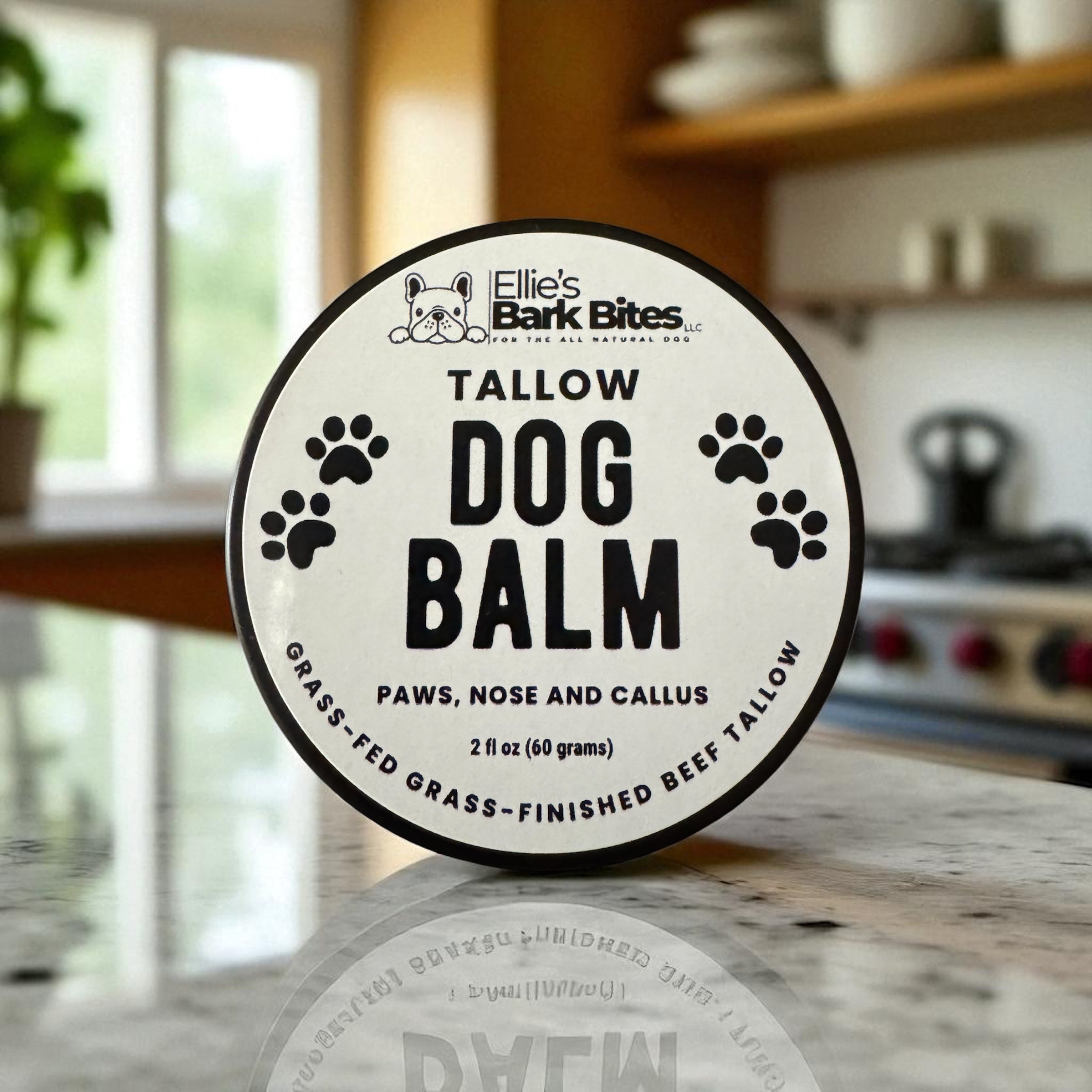 🐾 Tallow Dog Balm – Paws, Nose & Callus Care
