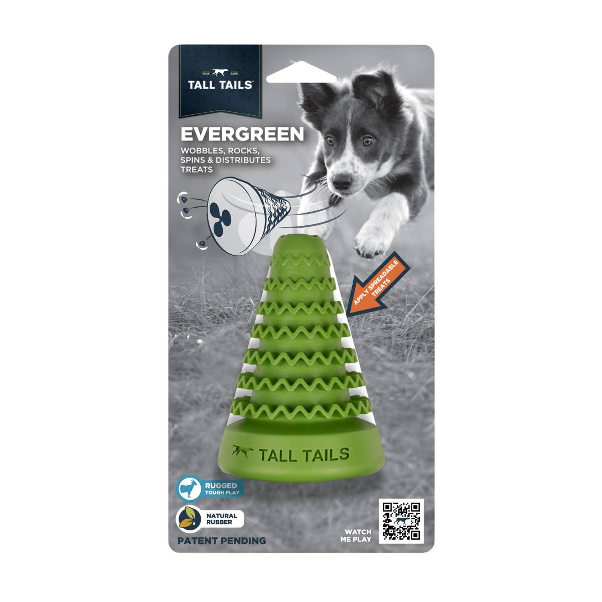 🌲Natural Rubber Evergreen Tree Reward Dog Toy🌲