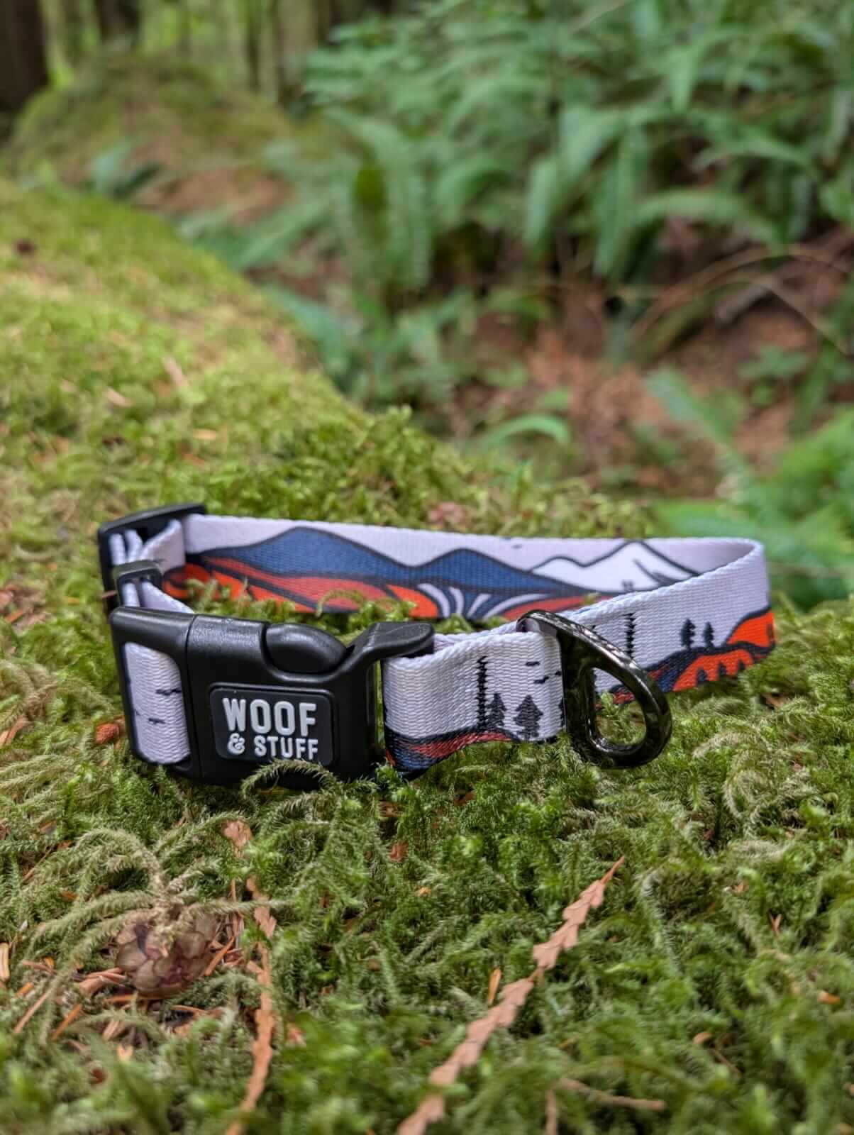⛰️ Handcrafted Wanderlust Dog Collar 🐾