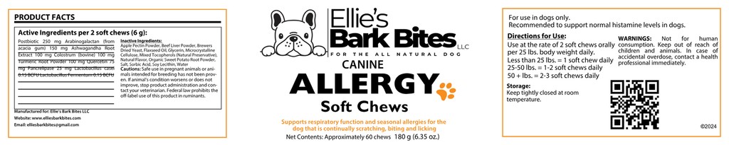 🐾 Allergy Support – Relief the Natural Way! 🌿