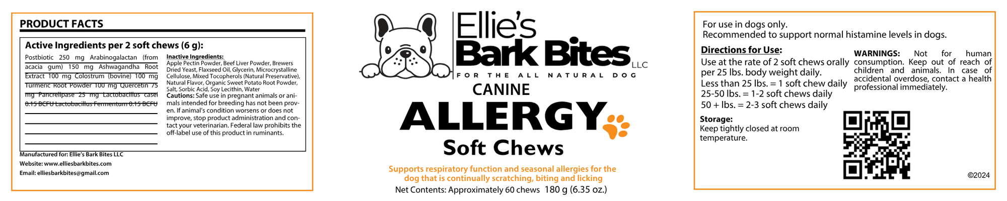 🐾 Allergy Support – Relief the Natural Way! 🌿