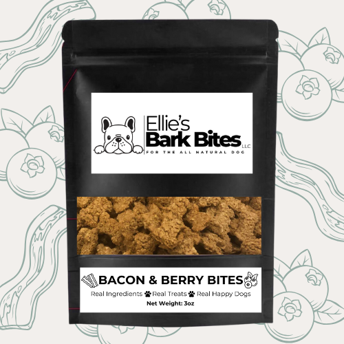 🥓Bacon & Berry Bites🫐 All Natural Dog Treat