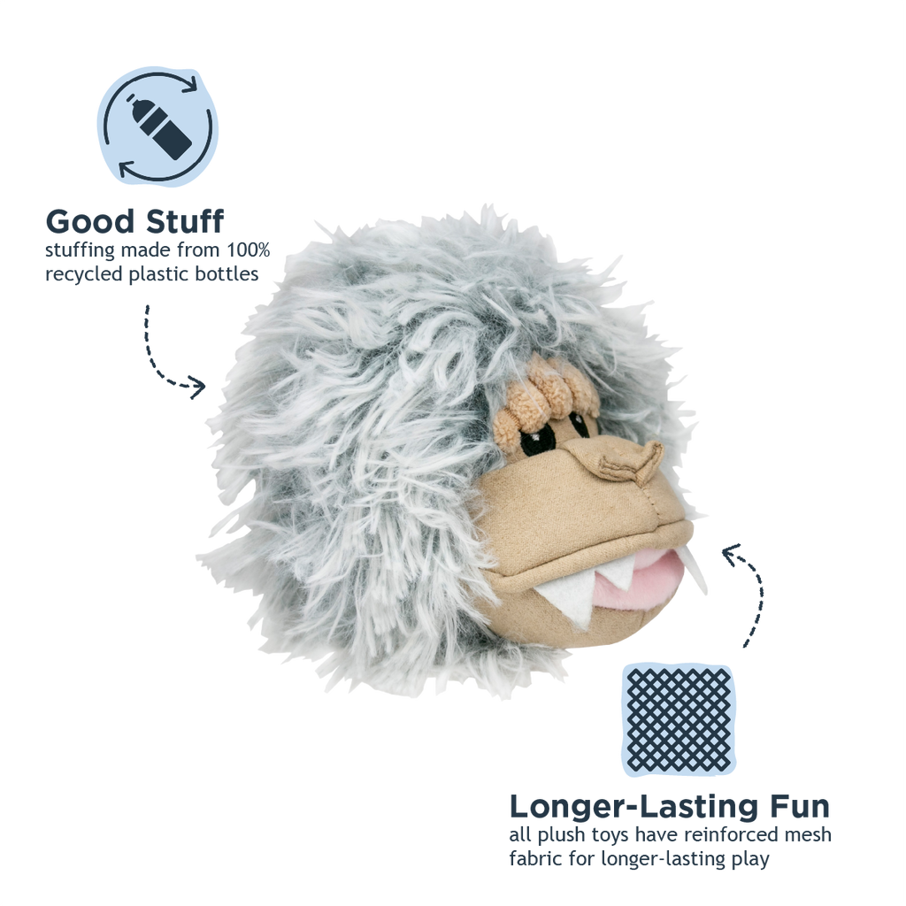 2-in-1 Fetch Ball Dog Toy