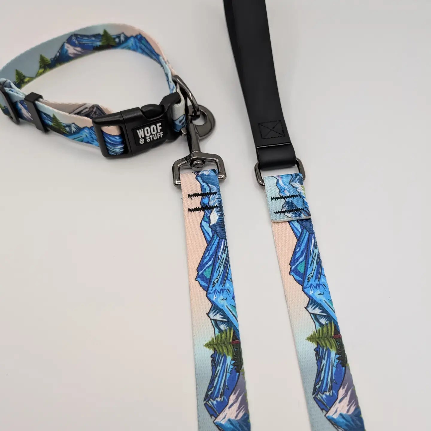 ⛰️ Handcrafted Rocky Mountain Dog Collar 🐾