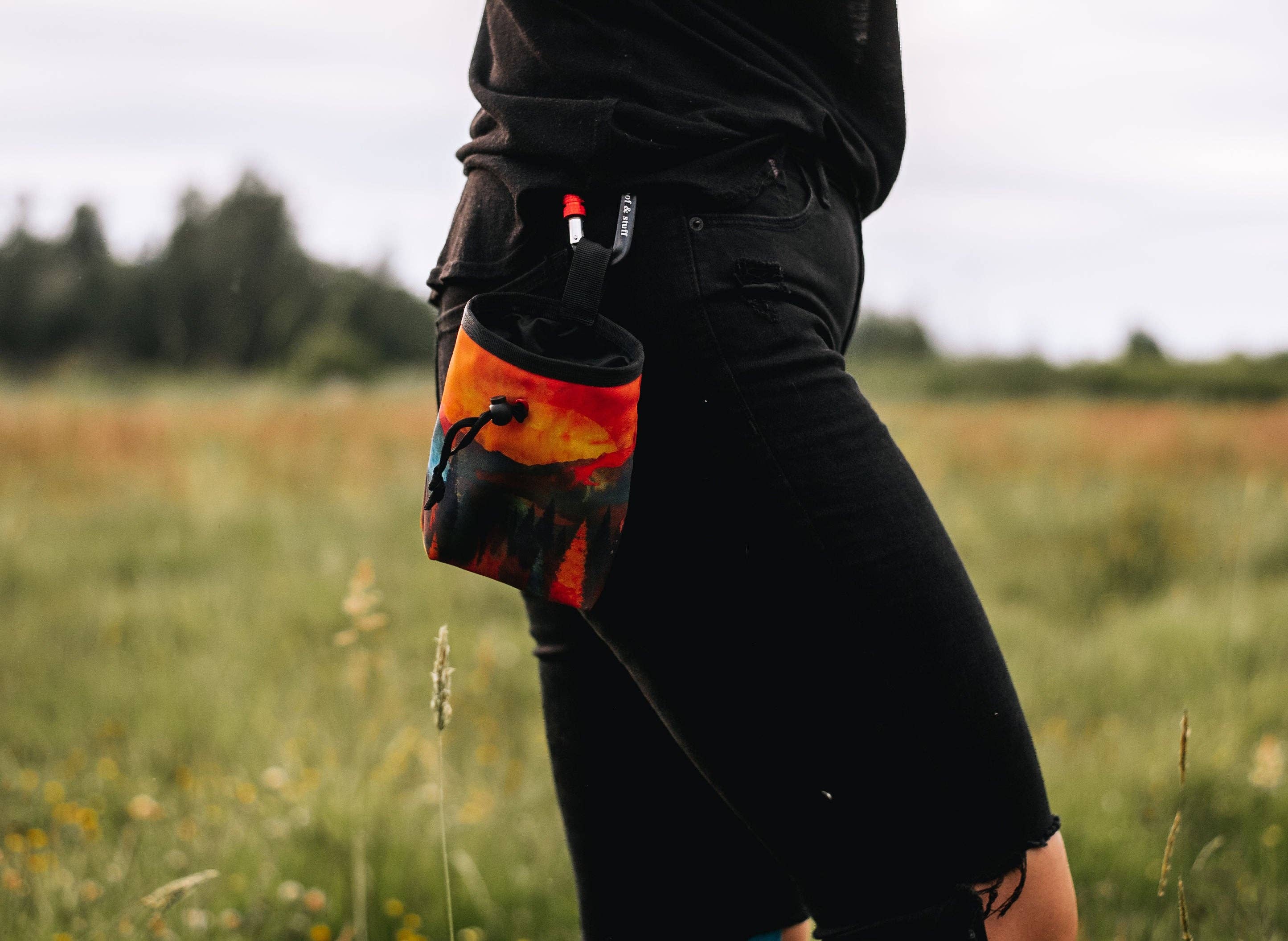 🎒 Handcrafted Adventure Treat Pouch 🐾